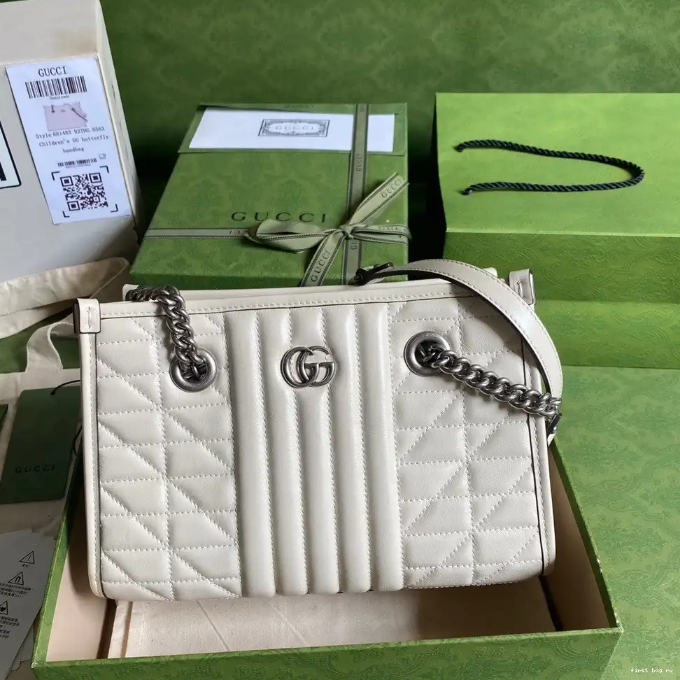 First bag ru Tote GUCCI Bag GG Marmont 0613